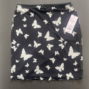 black butterfly skirt wild fable size xs